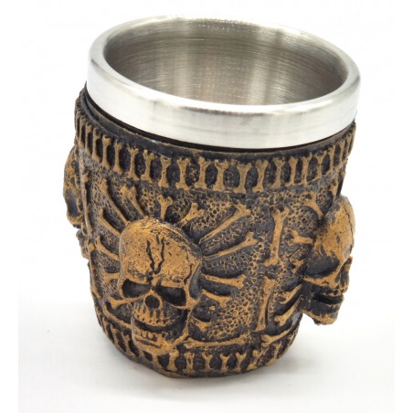 Shot caveiras 6cm. (2 unid)
