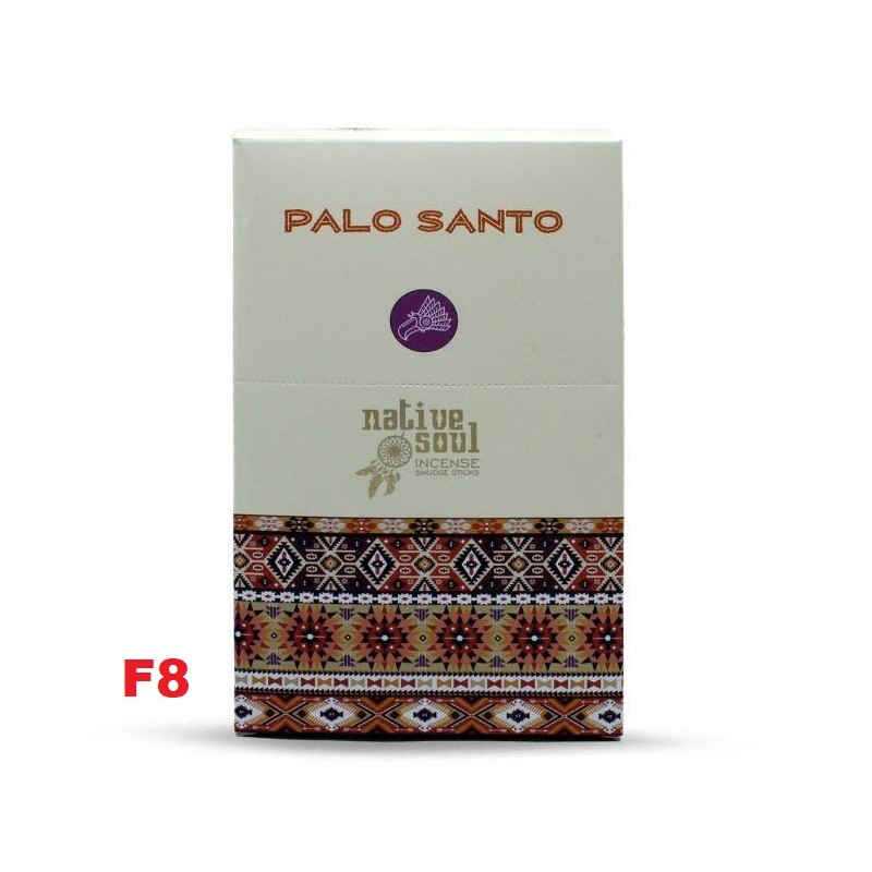 Incenso Native Soul Palo Santo 15gr. (12 unid)
