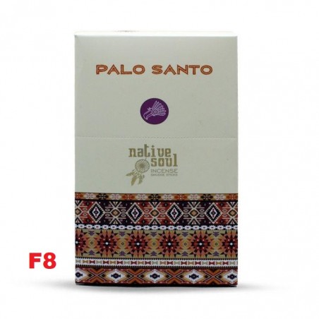 Incenso Native Soul Palo Santo 15gr. (12 unid)