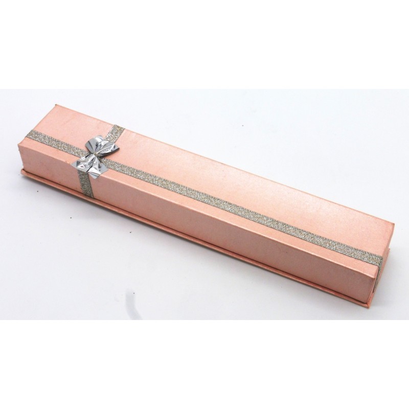 Caixa Sevilha rosa 4x22cm. (12 unid)